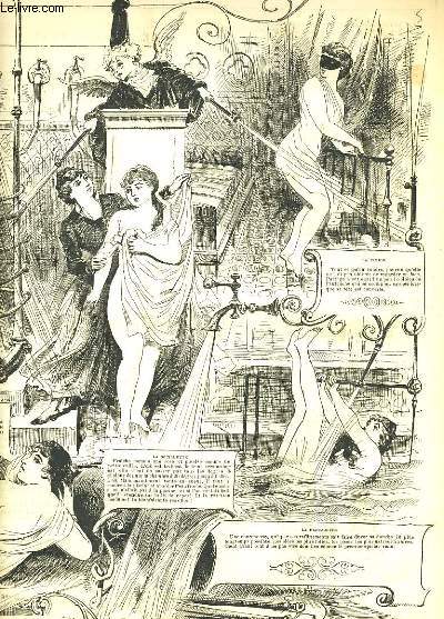 LA VIE PARISIENNE 19e anne - N 12 - UN MOIS D'AMOUR de HEB. - DOUCHES ET DOUCHEES de YVES & BARRET. - COSTUMES ET BOUTIQUES POUR UNE VENTE DE CHARITE.