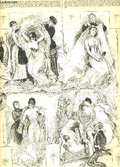LA VIE PARISIENNE 20e anne - N 20 - TROP FORT de O. - AUTOUR DU MARIAGE, IV. LE POINT DELICAT - LA TOILETTE DE LA MARIEE - DEUX SEMAINES DU CAPITAINE.