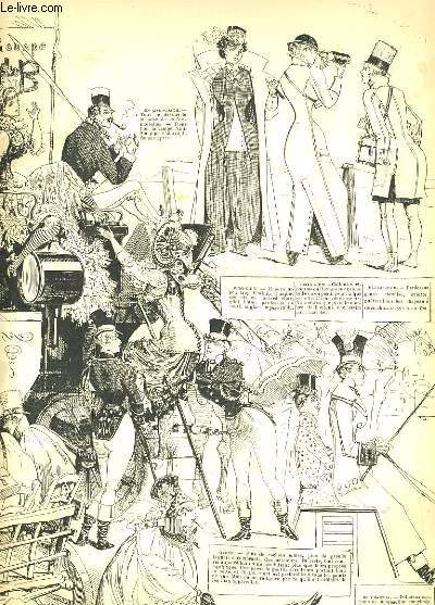 LA VIE PARISIENNE 20e anne - N 22 - AU GRAND PRIS DE PARIS, note et croquis? LA NOUVEAU CHIC, BOOKMAKERS, PARIEURS et PARIEUSES, UN COMPTE RENDU DE L'AVENIR - LE FUTUR PALAIS DE CRISTAL FRANCAIS A SAINT-CLOUD.