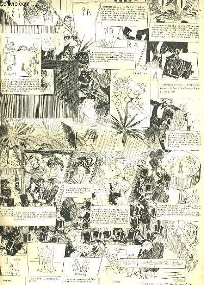 LA VIE PARISIENNE 21e anne - N 7 - AUTOUR DU MARIAGE: DEUXIEME PARTIE, III. PREMIER RENDEZ-VOUS de S. - A L'EXPOSITION DES AQUARELLISTES: ART ET L'AMPISTERIE de SAHIB. - EQUITATION MILITAIRE de MATCH.
