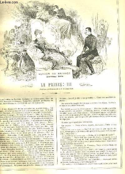 LA VIE PARISIENNE 21e anne - N 20 - AUTOUR DU MARIAGE: DEUXIEME SERIE, LE PRINCE: III. - THEATRES: POUR LA CLOTURE, QUELQUES DECLARATIONS - UNPEU DE THEATRE POUR LA CLOTURE: OPERA, GYMNASE, VARIETES, EDEN de FERNIQUE PH. - AU BOIS LE MATIN III.