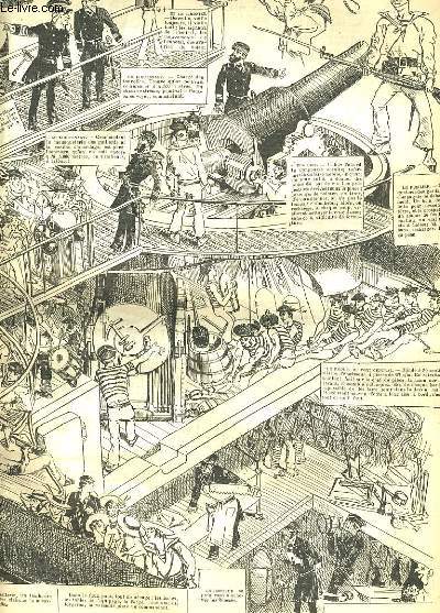 LA VIE PARISIENNE 21e anne - N 23 - LA FANFARE de O. - EN ROUTE POUR LE TONKIN, A BORD D'UN CUIRASSE: BRANLEBAS! - AU BOIS LE MATIN, IV: LES VOITURES.