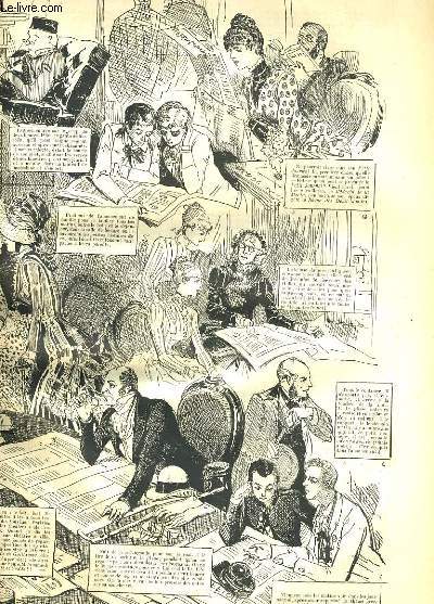 LA VIE PARISIENNE 21e anne - N 34 - L'ALLEMAND PARLE - AU CASINO: LISEURS ET LISEUSES de SAHIB. - A X. SUR MER: OBJETS PERDUS PENDANT LA SAISON.