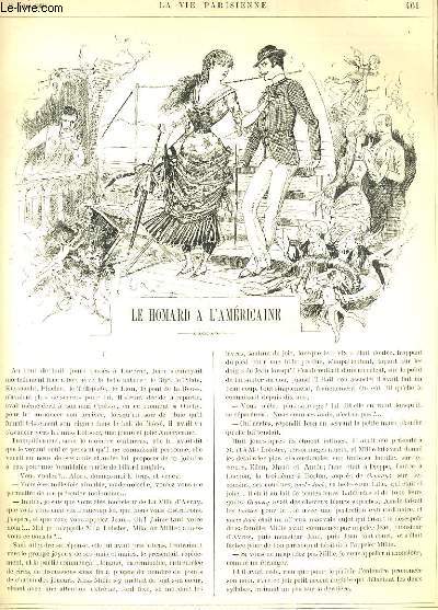 LA VIE PARISIENNE 22e anne - N 33 - LE HOMARD A L'AMERICAINE de DOM. G. - LES LISEUSES DE LA PLAGE de SAHIB. - L'OEIL DE LA MER de ROCHARDO'M.