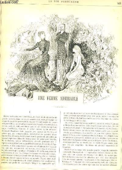 LA VIE PARISIENNE 22e anne - N 43 - UNE FEMME ADMIRABLE de CARTON. - CHASSERESSES ET CHASSEURS de YVES & BARRET. - TRAINS DE PLASIR DE PARIS A PARTOUT II ( anglaise, danoise, expognole, russe...).