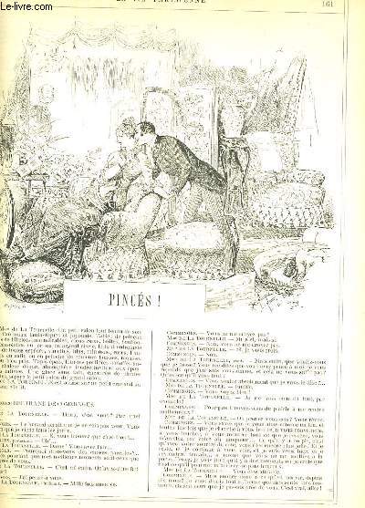 LA VIE PARISIENNE 23e anne - N 12 - PINCES ! de DOM G. - AU BUFFET de P.- - COMMENT ON LANCE UNE PIECE de G.