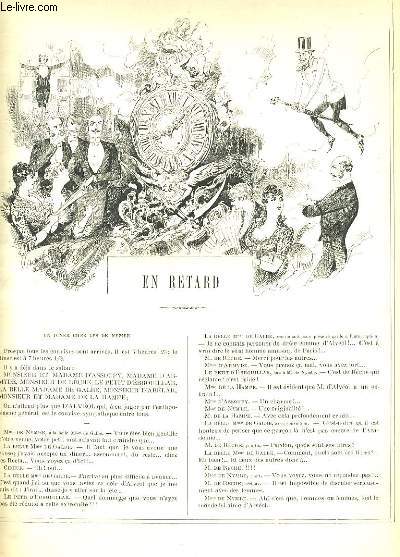 LA VIE PARISIENNE 23e anne - N 16 - EN RETARD de S. - FAUST A L'OPERA de X. - LA JOURNEE D'UNE FEMMME QUI N'A RIEN A FAIRE de O. - TOILETTE D'UN JOUR de MICHELET.