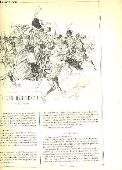 LA VIE PARISIENNE 23e anne - N 43 - MON REGIMENTS!, premier article de R. G. - QUELQUES TYPES DE CHASSEURS de YVES ET BARRET. - MATIERES ELECTORALES, I. LES ELECTEURS de IX.