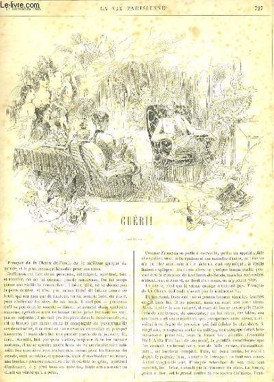 LA VIE PARISIENNE 23e anne - N 52 - GUERI ! de DOM. G. - CHRISTMAS GARDS de YVES ET BARRET. - CONSEIL A CEUX ET A CELLES QUI ATTELENT, I. A CES DEMOISELLES de C-Y.