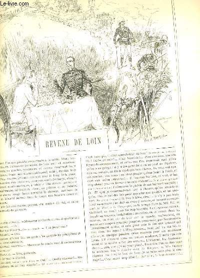 LA VIE PARISIENNE 24e anne - N 32 - REVENU DE LOIN de DOM. G. - EN VOYAGE: CONSEILS A CES DAMES de S-P.
