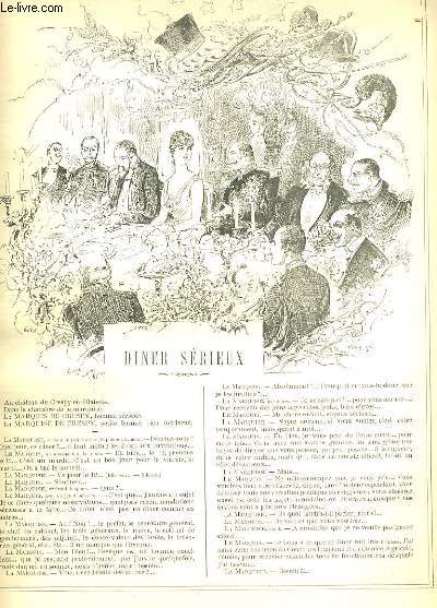 LA VIE PARISIENNE 24e anne - N 42 - DINER SERIEUX de SCAMP. - LA GREVE DES COCOTTES, I. MEETING, II. LES TARIFS de X.