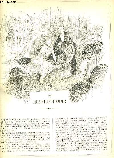 LA VIE PARISIENNE 25e anne - N 8 - UNE HONNETE FEMME de MARION - NOS AMIS LES ANGLAIS de YVES. - DU HAVRE A NEW-YORK, SOUVENIR D'HIER de N.