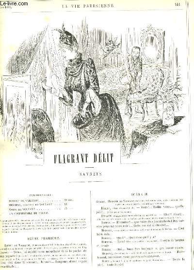 LA VIE PARISIENNE 26e anne - N 11 - FLAGRANT DELIT de NUQUE. - LA SAISON DU MIDI, CANNES de X.X.