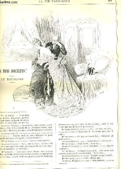 LA VIE PARISIENNE 27e anne - N 13 - CES BONS DOCTEURS!, LA ROUBLARD de GYP. - LA DOCTEUR RAMEAU...LOT! de IBRAHIM. - MI-CAREMISTES MONDAINS de VALLET. - QUELQUES PHRASES POUR UN BAL LOUIS-PHILIPPE de IN...