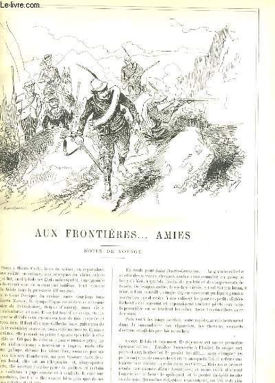 LA VIE PARISIENNE 28e anne - N 2 - AUX FRONTIERES... AMIES, NOTES DE VOYAGE de IBRAHIM ( suivre) - LE PREMIER DANICHEFF de STENDHAL. - L'AMOUR DANS LE MIDI de MIDI - A L'ACADEMIE, FANTAISIE de CHARLICE.