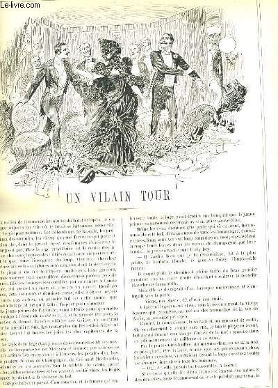 LA VIE PARISIENNE 28e anne - N 7 - UN VILAIN TOUR de GLIM. - EN PROVINCE, LE CARNAVAL A SOTOPOLIS de MAB. - UNE SOIREE CHEZ MOLIERE de CRAFTY.