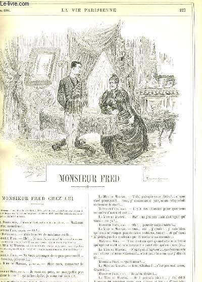 LA VIE PARISIENNE 29e anne - N 10 - MONSIEUR FRED, MONSIEUR FRED CHEZ LUI de GYP. - NOTES DE LONDRES de BENEDICT. - QUELQUES PROJETS DE 