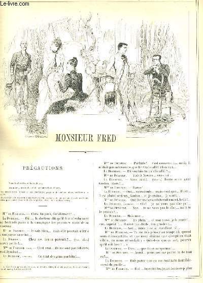 LA VIE PARISIENNE 29e anne - N 19 - MONSIEUR FRED, PRECAUTIONS de GYP. - ETUDES SUR LES MEUBLES: CHAISES, FAUTEUILS, CANAPES de JAPHET.