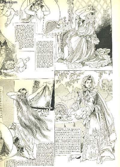 LA VIE PARISIENNE 29e anne - N 41 - LE TESTAMENT de MARION. - DESSUS ET DESSOUS, IV. COIFFURES, SAUTS-DE-LIT, DESHABILLES de BAC. - COMMENT ELLES APPRENENT LEURS ROLES ( suivre) de KITT.