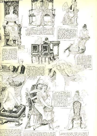 LA VIE PARISIENNE 29e anne - N 42 - LE NOUVEAU JEU (quinze ans aprs), le vieux marcheur de MANCHECOURT. - QUELQUES REFLEXIONS SUR UNE DEMANDE DE DIVORCE de UT. - SIEGES RETROSPECTIFS, FEMMES MODERNES de SAHIB. - LA TETE DE LA DAME de M.
