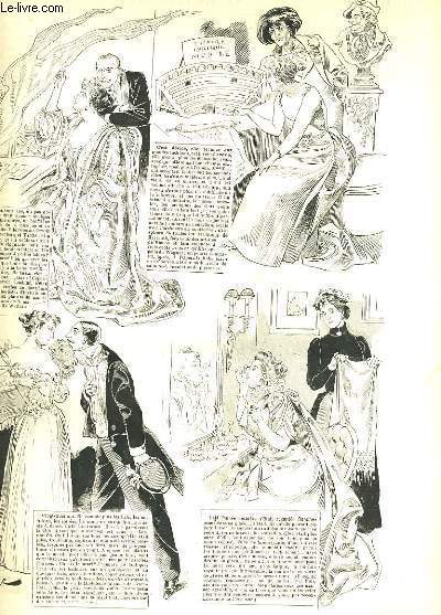 LA VIE PARISIENNE 29e anne - N 50 - AU THEATRE, I. NEGOCIATIONS PRELIMINAIRES, II. APRES LA REPRESENTATION de T. ( suivre). - PROJETS D'HUVER de BAC. - ET LA PARAPLUIE? de INAUTHENTIQUE.