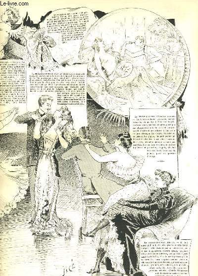 LA VIE PARISIENNE 30e anne - N 3 - DIALOGUES DES COURTISANES de LUCIENNE. - NEW ENGLAND: II. EN FAMILLE de MAB. - LES FEMMES BONBONS de JICE. - FIRENZE IN STAGIONE, histoire naturelle et sociale d'un jeune seigneur florentin fin de sicle de IBRAHIM.