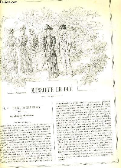 LA VIE PARISIENNE 30e anne - N 24 - MONSIEUR LE DIC: I. PRELIMINAIRES de GYP. - NOUVELLES ETUDES SUR LA TOILETTES: LES MOUCHOIRS de BAC. - PROFILS DE DIPLOMATES: VI. MONSIEGNEUR FERRATTA de C.