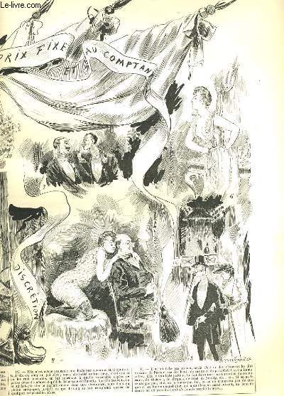 LA VIE PARISIENNE 30e anne - N 41 - EXPOSITION DES ARTS, ET DES TRUCS DE LA FEMMES: 1er srie: TRUCS DE L'AMOUR ET DES AFFAIRES - PROFILS DE DIPLOMATES: XII: HSUCH-FU-CHENG de X.