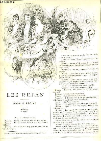 LA VIE PARISIENNE 31e anne - N 45 - EN DANEMARK, NOTES AU CRAYON de GUY - MADAME... ET MONSIEUR SANS-GENE de SAHIB - COMMENT ELLES LISENT LEURS JOURNAUX de KITT ( suivre)