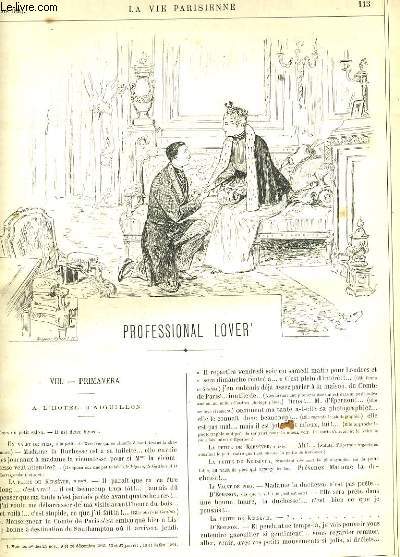 LA VIE PARISIENNE 32e anne - N 9 - DOUCHEES de L. VALLET. - L'ART A L'HOTEL DE LA ROSSERIE de KITT.