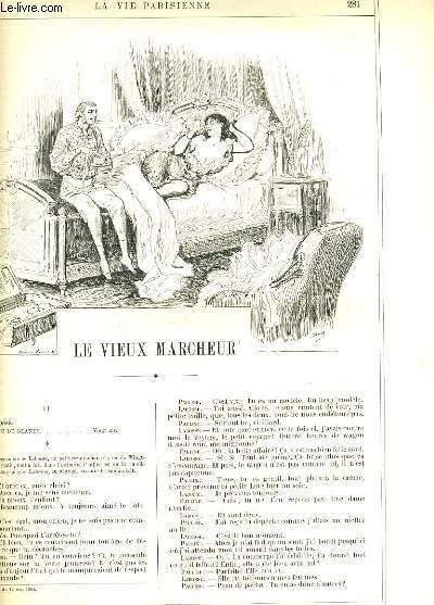 LA VIE PARISIENNE 32e anne - N 21 - LE VIEUX MARCHEUR II de MANCHECOURT ( suivre) - CHEZ LES TOUTOUS de DEVRANCHE - MONTROMANIE de H. GERBAULT - SALON DE POCHE: NAPOLEON ET LES PEINTRES de VEB.