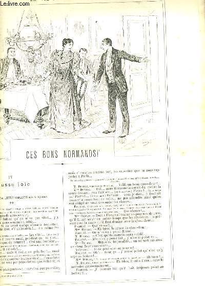 LA VIE PARISIENNE 32e anne - N 31 - CES BONS NORMANDS, IV. FAUSSE JOIE de GYP. - POUR MONTER AU CAPITOLE de R. DE LA NAZIEZE - CULTIVEZ VOTRE JARDIN de KITT.