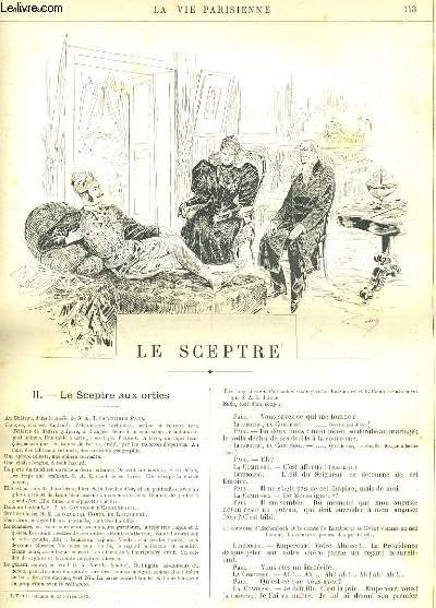LA VIE PARISIENNE 33e anne - N 9 - STATIONS D'HIVER: LES MATINS DE CONSTANTINOPLE de R. DE LA NEZIEZE...