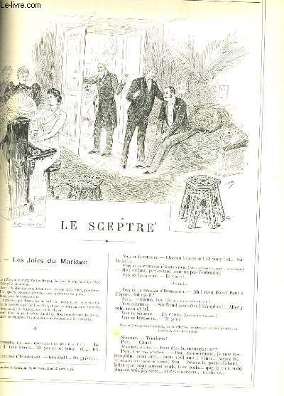 LA VIE PARISIENNE 33e anne - N 19 - NOS JOLIES BOUTIQUIERES de DAMBLANS - LIBERTE, EGALITE, FRATERNITE: bureau du protocole de H. GERBAULT. - PERRUQUIER ER PARFUMEUR.