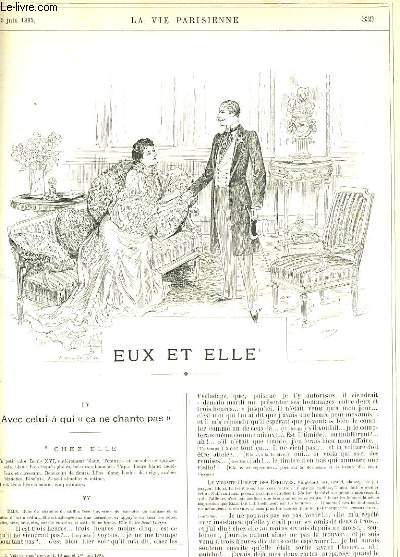 LA VIE PARISIENNE 33e anne - N 24 - PROFESSIONS A VERROU de SAHIB - L'ENVERS D'UN GRAND PRIX de PARADOX - ANGOLA...