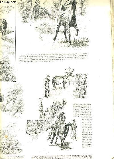 LA VIE PARISIENNE 33e anne - N 27 - MEMOIRES D'UN CHEVAL DE TETE I de R. DE LA NEZIEZE - NOS RECEVEUSES, quatrime et dernier srie: DANS LEUR ALCOVE de KITT.