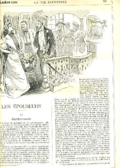 LA VIE PARISIENNE 33e anne - N 41 - NIDS D'AUTOMNE (IIe srie) de NOTAC - EGYPTE CANICULAIRE, notes sur la vie d't (Gova).