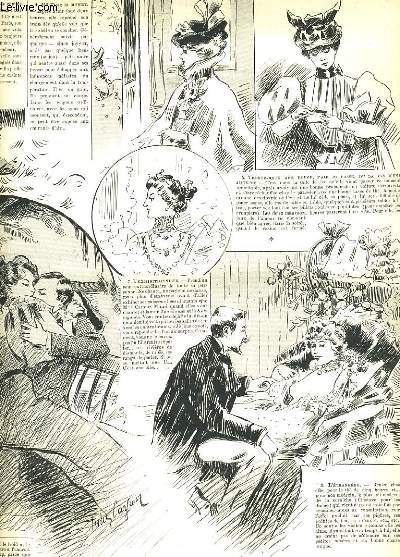 LA VIE PARISIENNE 34e anne - N 9 - LE MONDE D'AUJOURD'HUI, rflexions d'un ci-devant jeune homme, II. les salons - DANS LE MIDI: LE COUP DE CONQ HEURES de JULES CRAYRON.