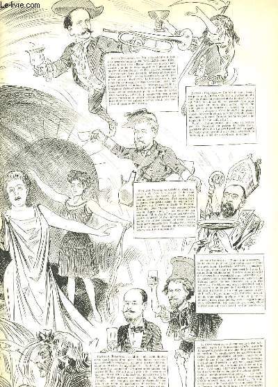 LA VIE PARISIENNE 34e anne - N 13 - TROP LOIN !, comdie-Bottin en plusieurs fiacres, mais  deux personnages - A PROPOS D'ORPHEE, LE 