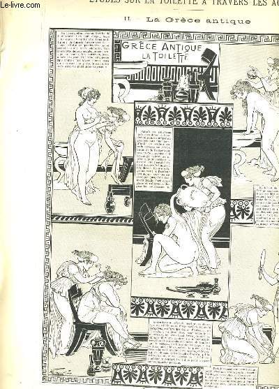 LA VIE PARISIENNE 34e anne - N 33 - NOTES SUR BAYREUTH de SIBICH - ETUDES SUR LA TOILETTE A TRAVERS LES AGES, II. LA GRECE ANTIQUE par A. VIGNOTA - BAIGNEUSES par H. GERBAULT - LA COMEDIE BALNEAIRE par KITT.