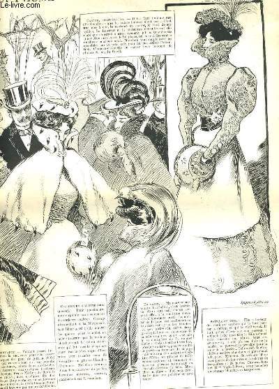 LA VIE PARISIENNE 35e anne - N 9 - L'AGE DU POIL ET DE LA PLUME - NOTES D'EGYPTE par TIM.