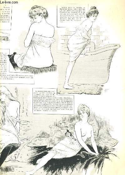 LA VIE PARISIENNE 36e anne - N 27 - LA CHANSON DE LA CHEMISE: CE QU'ON DIT. CE QU'ON PENSE EN LA METTANT, EN L'ENLEVENT par L. VALLET - NOTES D'ANGLETERRE par T. - EN NORMANDIE, avant la saison par CLEG - LEUR TOILETTE EN SLEEPING par ***