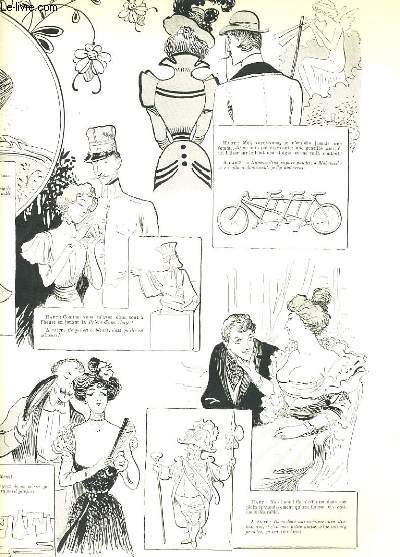 LA VIE PARISIENNE 36e anne - N 41 - CE QU'ILS PENSENT EN FAISANT UNE DECLARATION - LE PERDREAU par MAB.