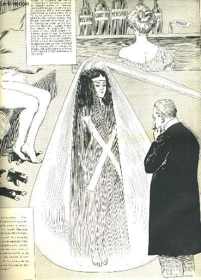 LA VIE PARISIENNE 37e anne - N 9 - LEURS ETATS D'AME II par H. GERBAULT - JOURNAL DE L'ETRANGERE, impressions de paris par SONIA.
