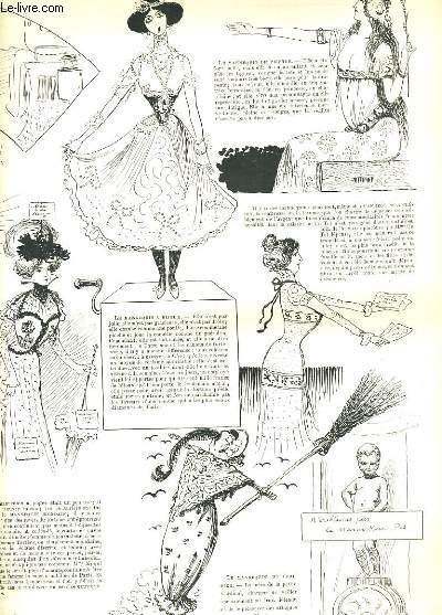 LA VIE PARISIENNE 37e anne - N 21 - LES MANNEQUINS par LUCIEN METIVET - THEATRE DE POCHE: LE TORRENT ou encore un qui ne sera pas soldat!, 4 actes de M. MAURICE DONNAY par HOM. - A PROPOS DE CHIENS par CRAFTY.