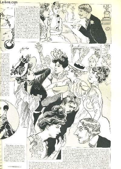 LA VIE PARISIENNE 37e anne - N 28 - LES INVITES DE LA DAME QUI EST 