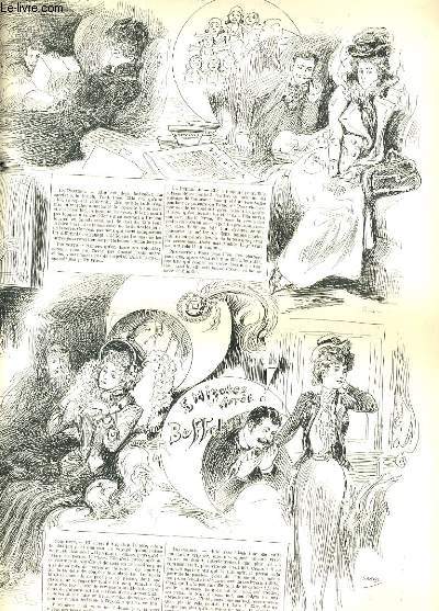 LA VIE PARISIENNE 37e anne - N 42 - A CHANTILLY - PRONOSTICS MATRIMONIAUX par SAHIB - LE CHEVAL DE FIACRE CONSIDERE COMME STEEPLE-CHASER par CRAFTY.