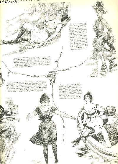 LA VIE PARISIENNE 38e anne - N 28 - PARIS-DIEPPE-TROUVILLE EN AMERIQUE: LA SAISON A NEWPORT par ADAIR. - PAS UNE MINUTES! par KITT.