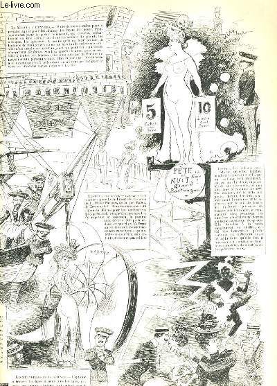 LA VIE PARISIENNE 38e anne - N 30 - LES VISITES A L'EXPOSITION: I. VOYEZ JOUJOUX! par SAHIB - LES ETRANGERS A PARIS : V. LA POLONAISE par MOPSE ( suivre)...