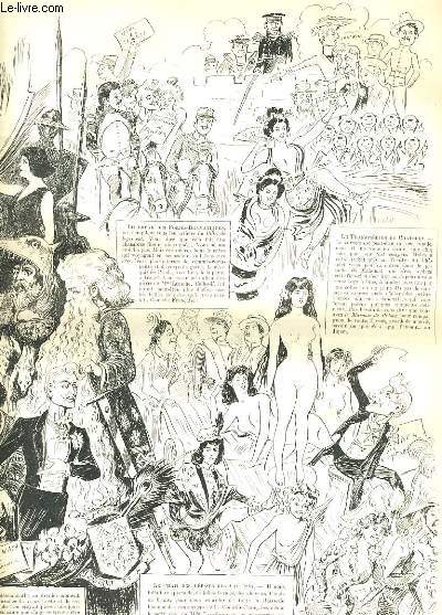 LA VIE PARISIENNE 40e anne - N 10 - ROIS ET RENES DE LA MI-CAREME par SAHIB...